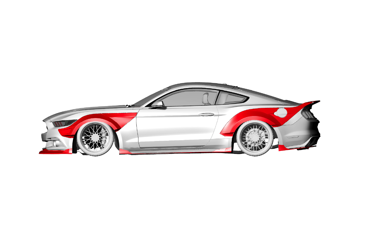EDGE CUSTOMS Ford Mustang R